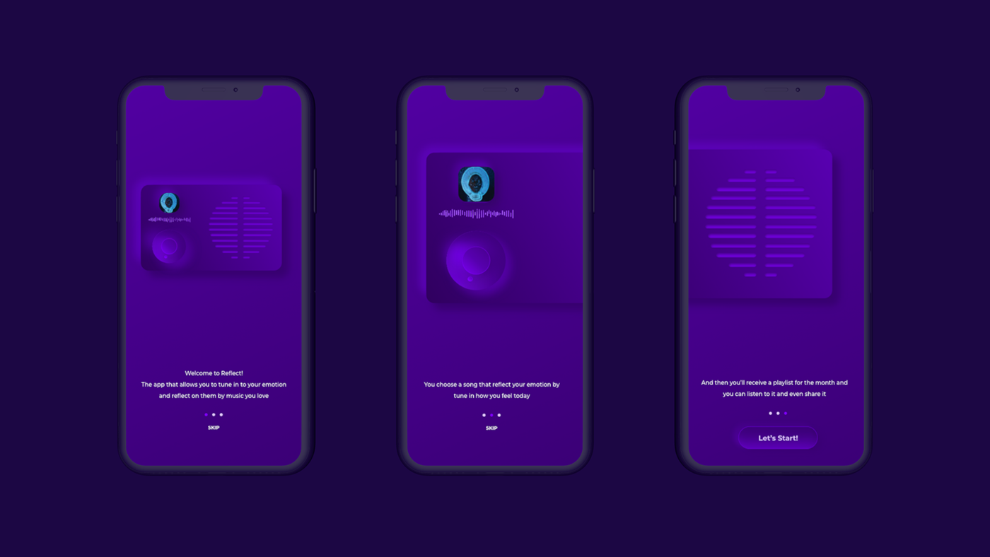 Onboarding — welcome, tune in, receive your month.